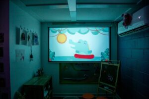 Clean classroom learning environment